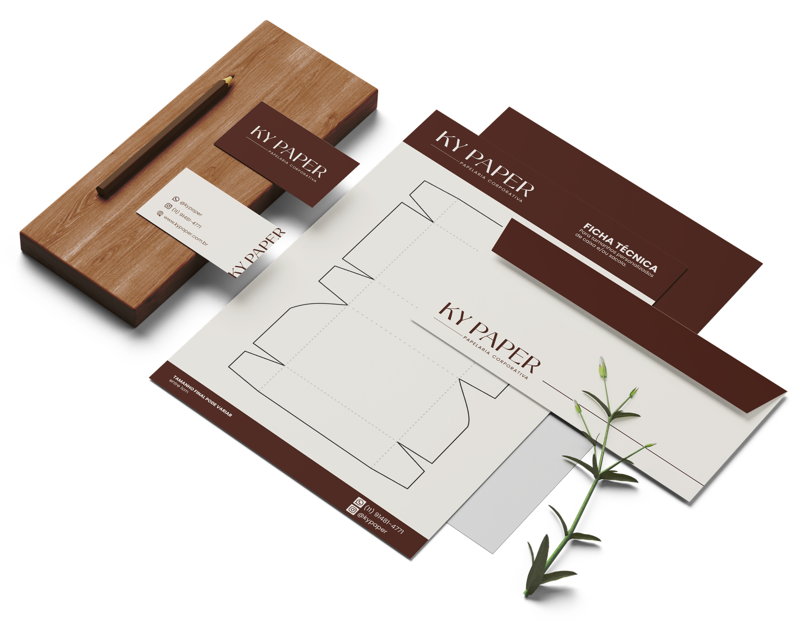 PAPELARIA CORPORATIVA PERSONALIZADA KY PAPER